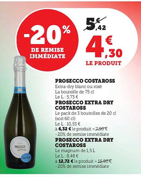 -20% DE REMISE IMMÉDIATE