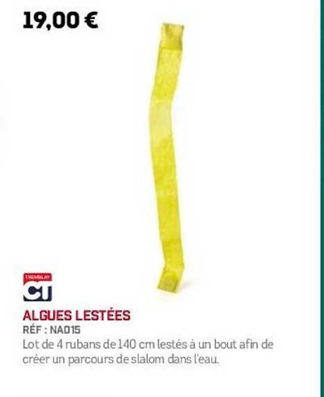 ALGUES LESTÉES