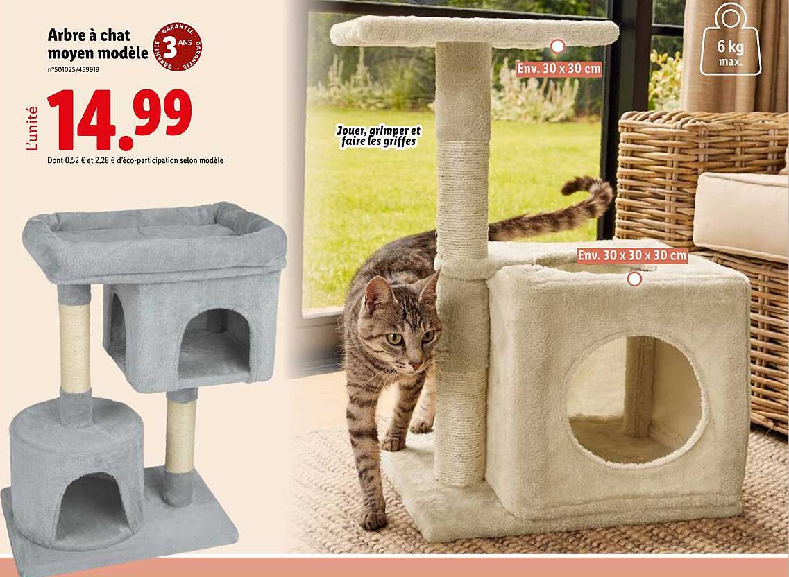 Arbre à chat moyen modèle
