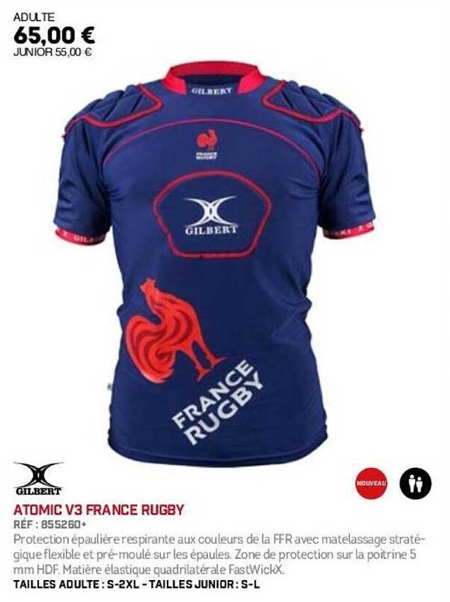 ATOMIC V3 FRANCE RUGBY