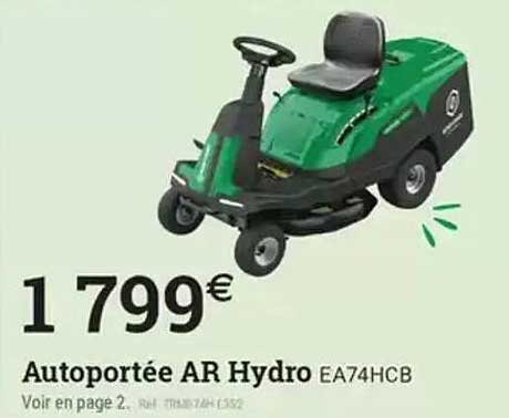 Autopourtée AR Hydro EA74HCB