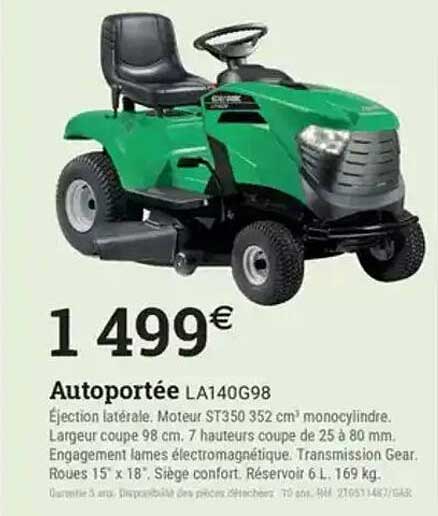 Autopropulsée LA140G98