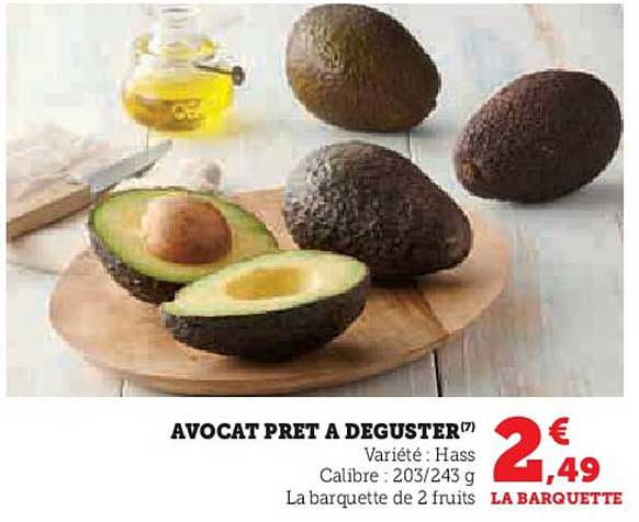 AVOCAT PRÊT À DÉGUSTER