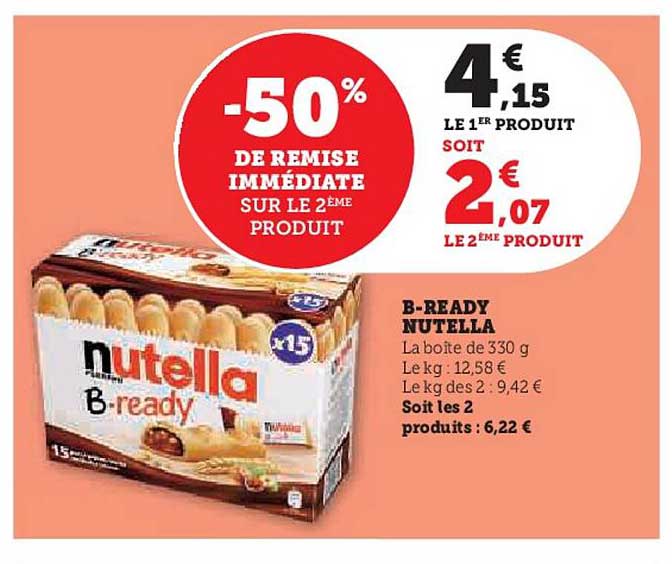 B-READY NUTELLA