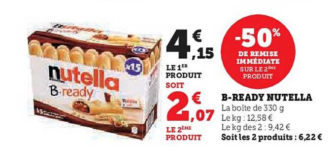 B-READY NUTELLA