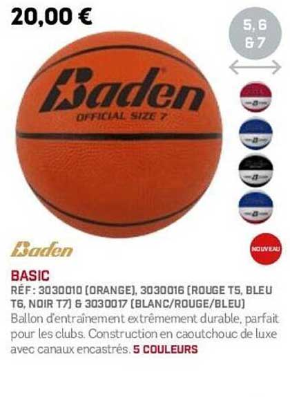Ballon d’entraînement Baden BASIC