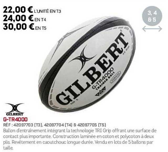 Ballon d'entraînement G-TR4000