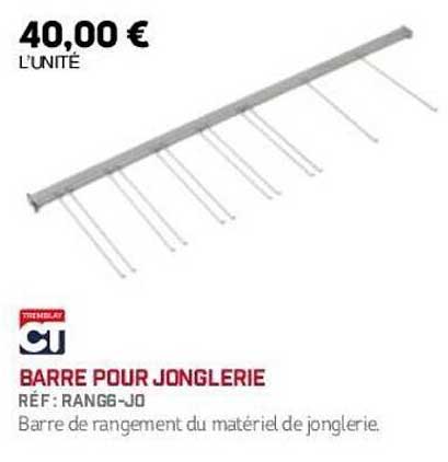 BARRE POUR JONGLERIE