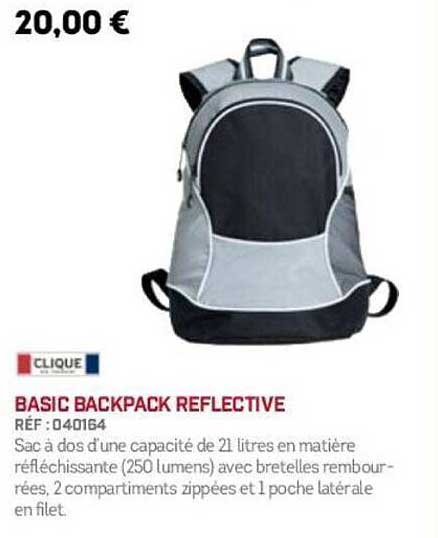 BASIC BACKPACK REFLECTIVE