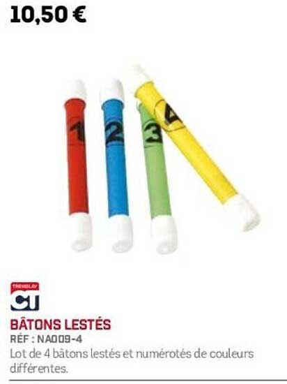 BÂTONS LESTÉS