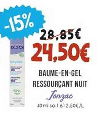 BAUME-EN-GEL RESSOURÇANT NUIT Jonzac