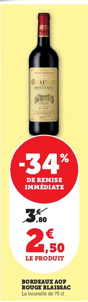 BORDEAUX AOP ROUGE BLAISSAC
