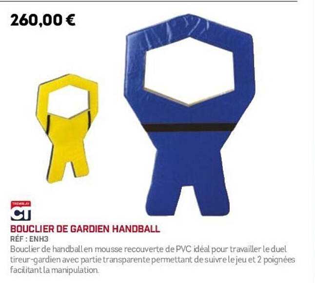 BOUCLE DE GARDIEN HANDBALL