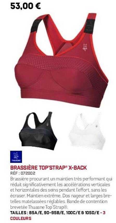 BRASSIÈRE TOP'STRAP® X-BACK