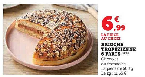 BRIOCHE TROPEZIENNE 6 PARTS (1KB)
