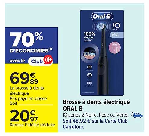 Brosse à dents électrique ORAL B