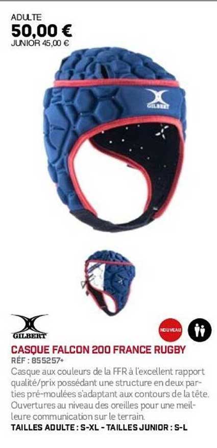 CASQUE FALCON 200 FRANCE RUGBY