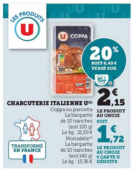 CHARCUTERIE ITALIENNE (U)