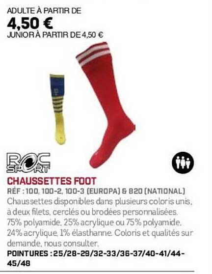 CHAUSSETTES FOOT