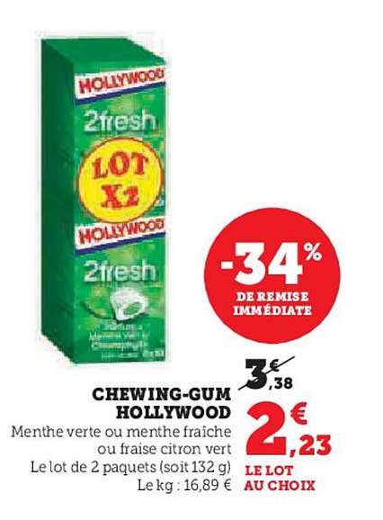CHEWING-GUM HOLLYWOOD
