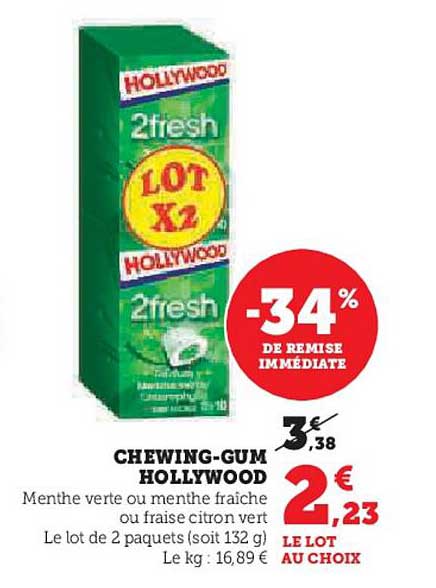 CHEWING-GUM HOLLYWOOD