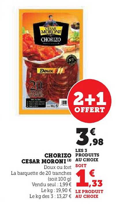 CHORIZO CESAR MORONI