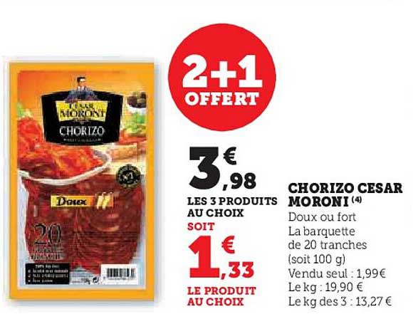 CHORIZO CESAR MORONI