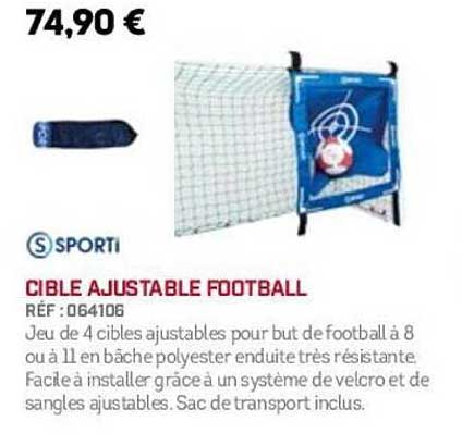 CIBLE AJUSTABLE FOOTBALL