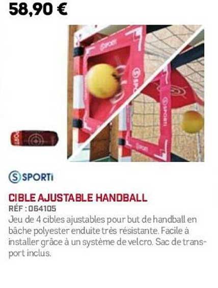 CIBLE AJUSTABLE HANDBALL