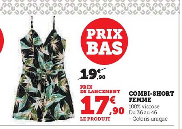 COMBI-SHORT FEMME