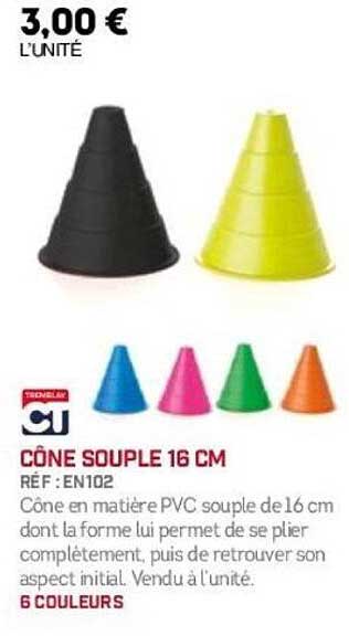 CÔNE SOUPLE 16 CM