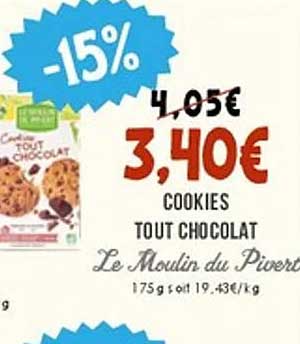 Cookies Tout Chocolat