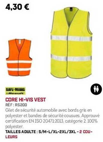 CORE HI-VIS VEST