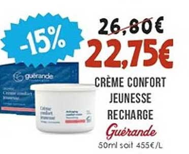 Crème Confort Jeunesse Recharge