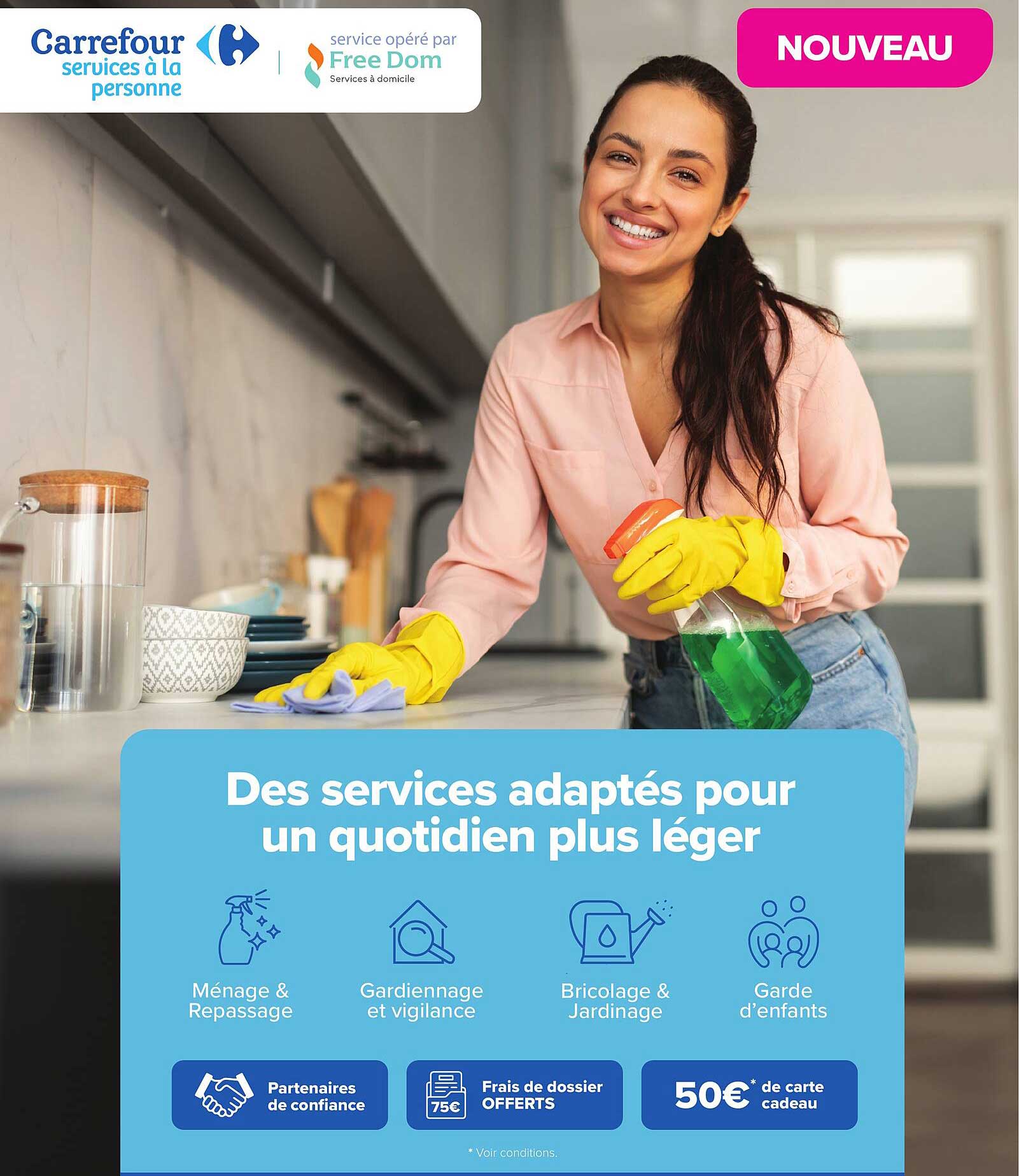 Des services adaptés pour un quotidien plus léger
