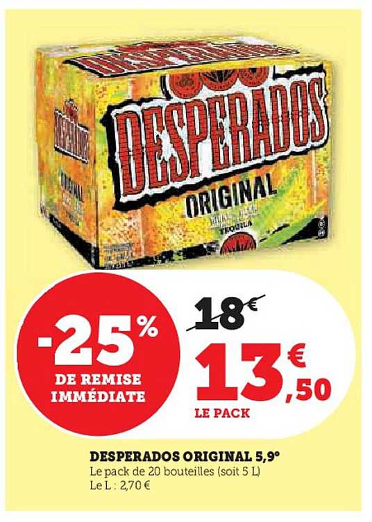 DESPERADOS ORIGINAL 5,9°