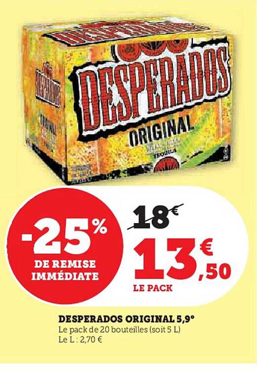 DESPERADOS ORIGINAL 5,9°