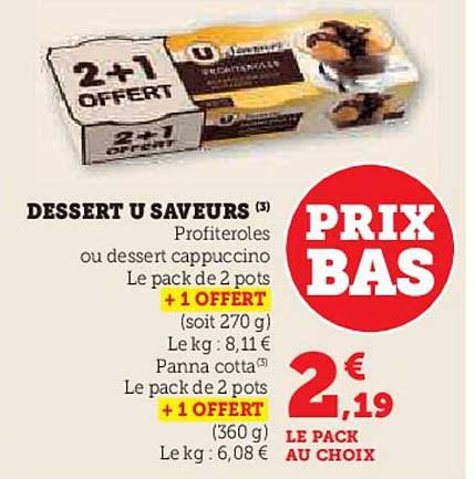DESSERT U SAVEURS