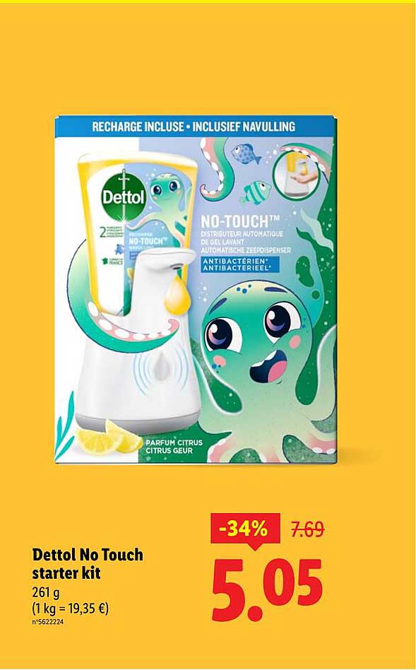 Dettol No Touch starter kit