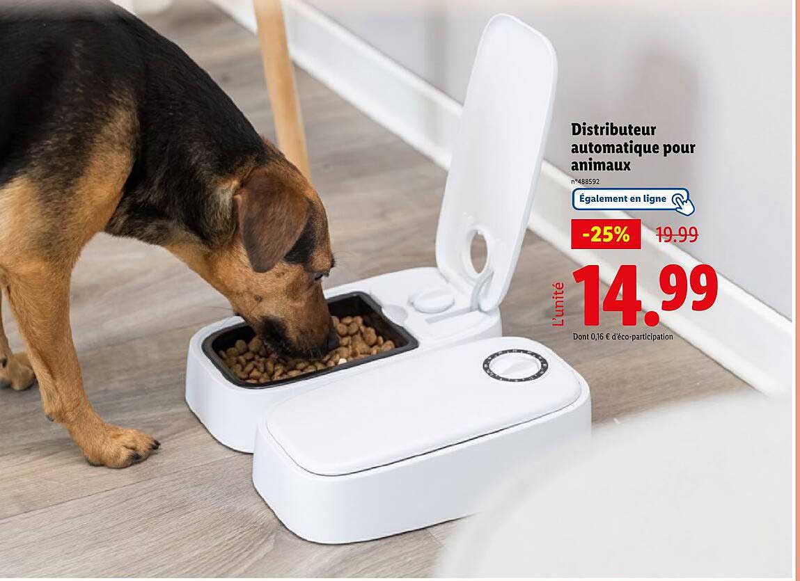 Distributeur automatique pour animaux