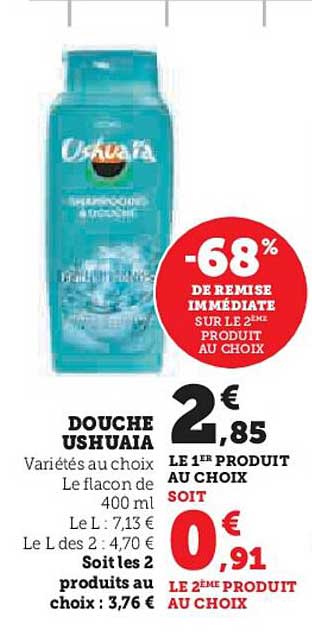 DOUCHE USHUAIA