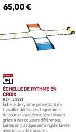 ÉCHELLE DE RYTHME EN CROIX