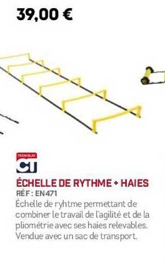 ÉCHELLE DE RYTHME + HAISES