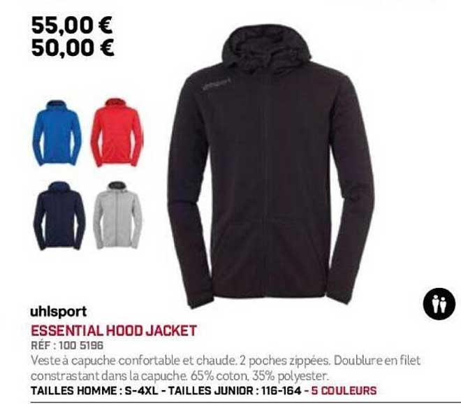 ESSENTIAL HOOD JACKET