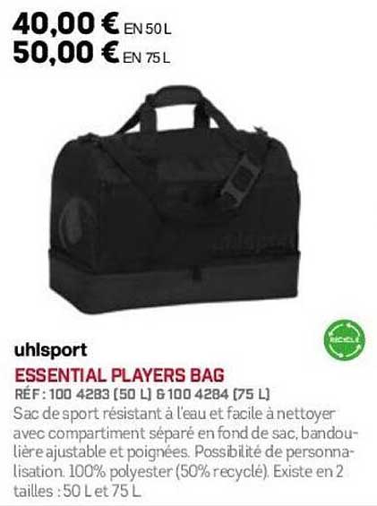 ESSENTIAL PLAYERS BAG