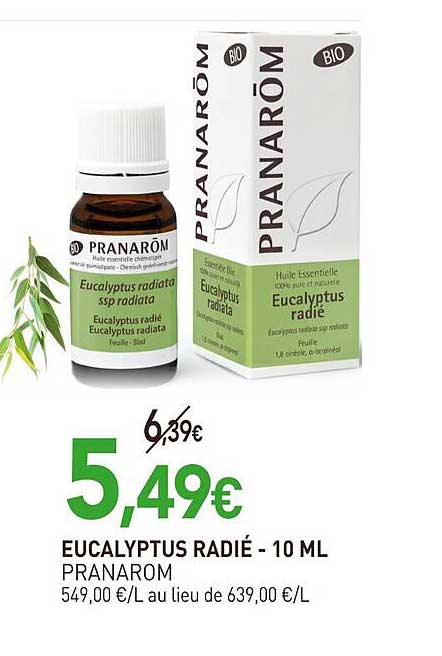 EUCALYPTUS RADIÉ - 10 ML PRANAROM