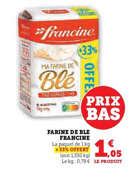 FARINE DE BLE FRANCINE