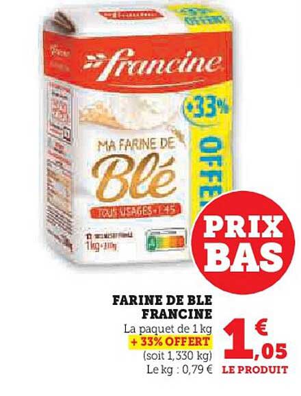 FARINE DE BLE FRANCINE