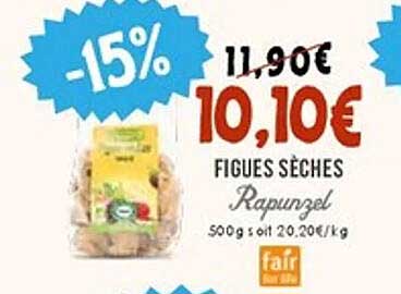 FIGUES SÈCHES Rapunzel -15%