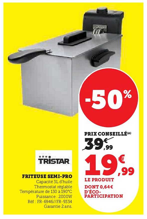 FRITEUSE SEMI-PRO